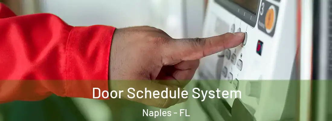  Door Schedule System Naples - FL
